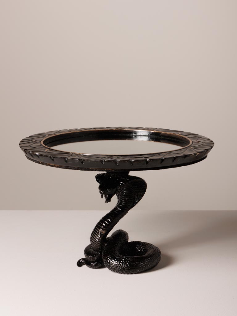 Mirror tray black snake base - 5