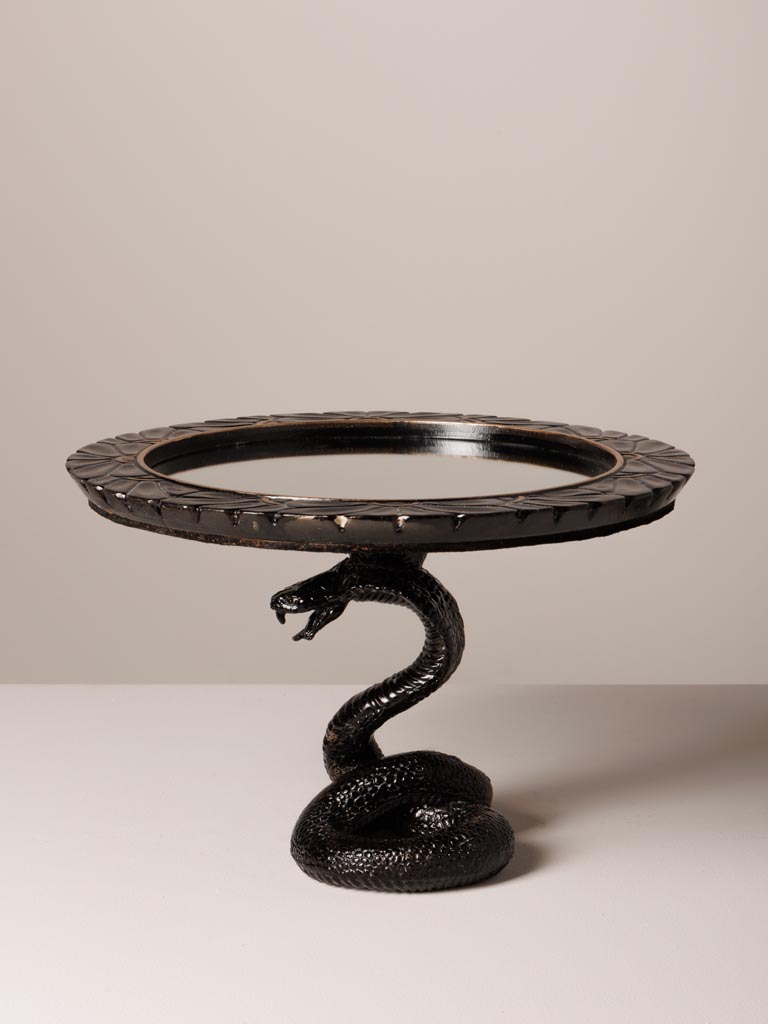 Mirror tray black snake base - 7