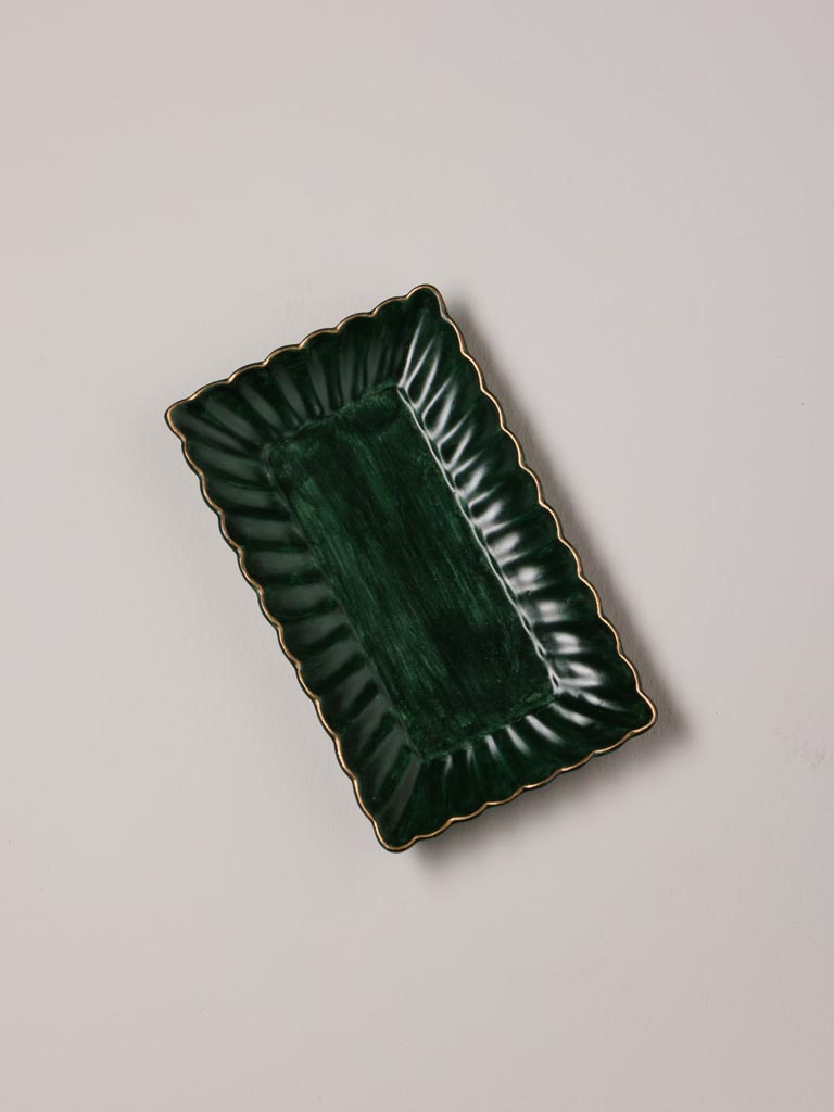 Green trinket tray Empire - 5