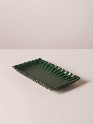 Green trinket tray Empire