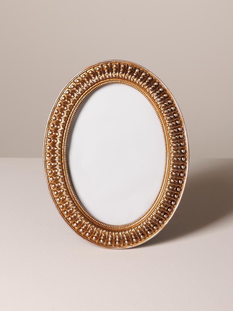 Oval photo frame copper urchin (10x15) - 3