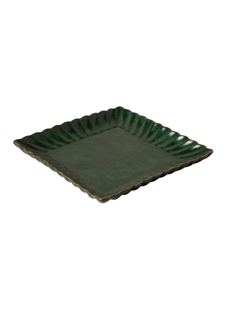 Green square trinket tray Empire - 2