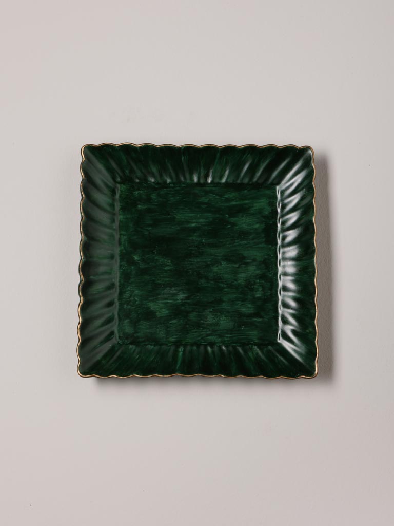 Green square trinket tray Empire - 5