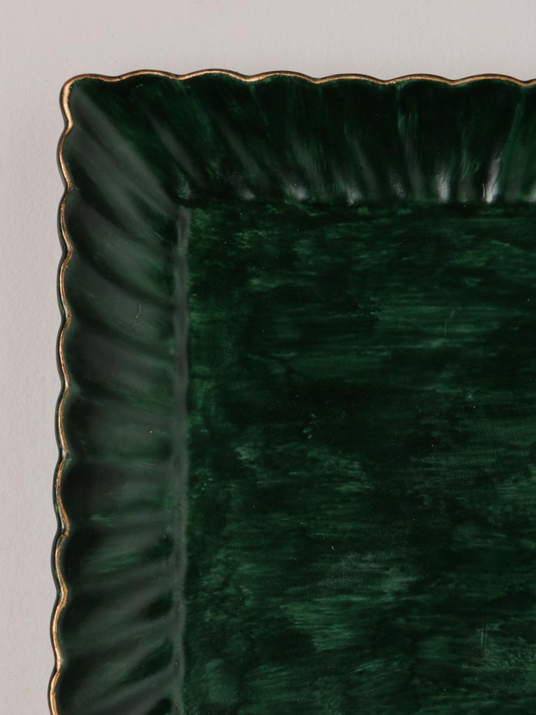 Green square trinket tray Empire - 4