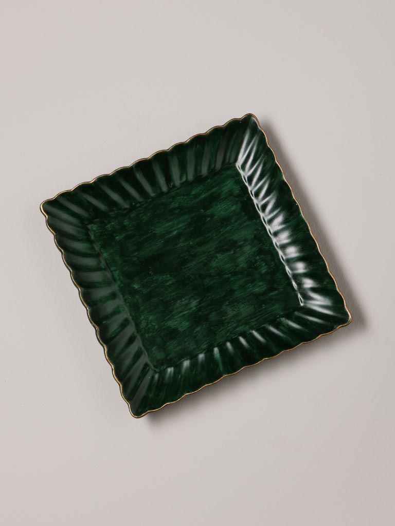 Green square trinket tray Empire - 6