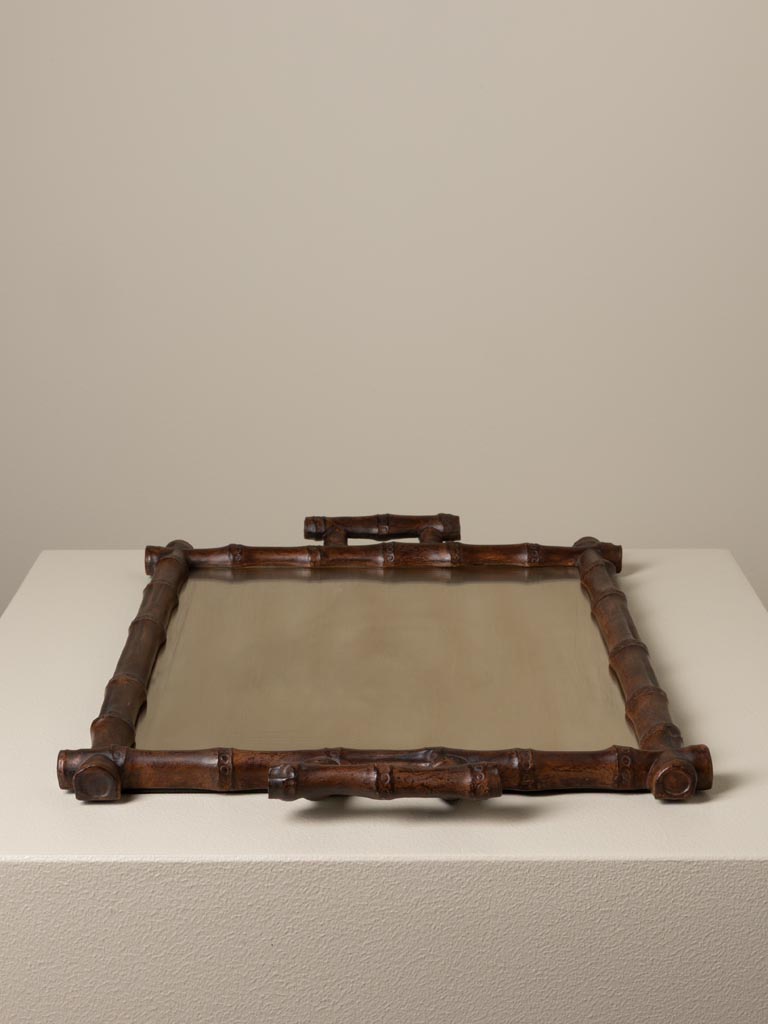 Plateau avec miroir Bamboo - 5