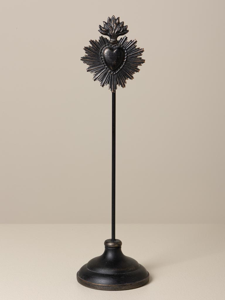 Photo holder magnetic Ex-voto heart - 4