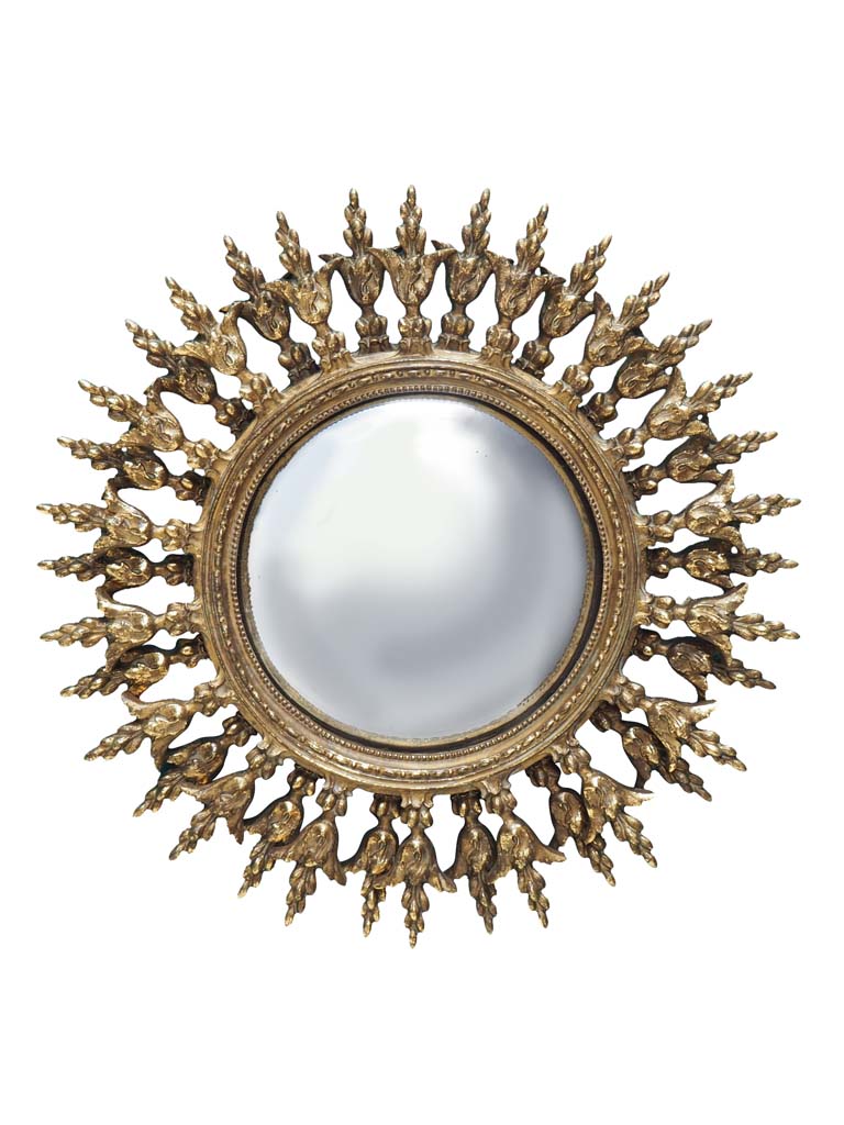  Convex mirror golden ornements - 2