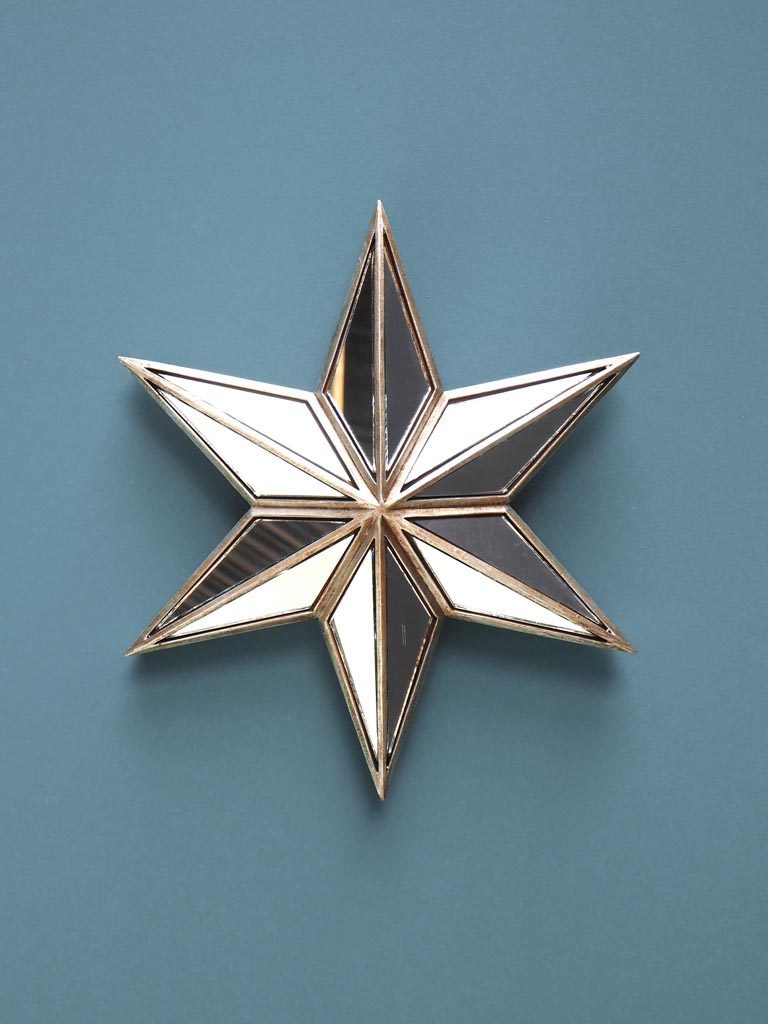 Wall star with mirrors - 1