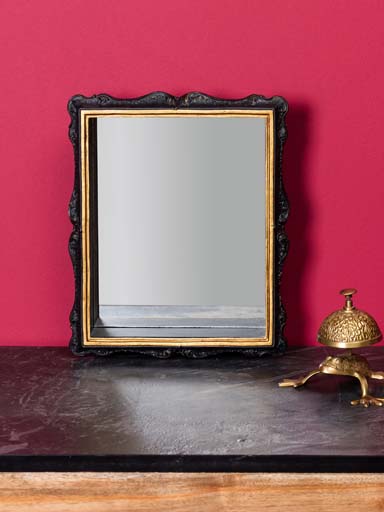 chehoma  Wall decor - Mirrors - Golden convex mirror 12 mini mirrors  [#31599]