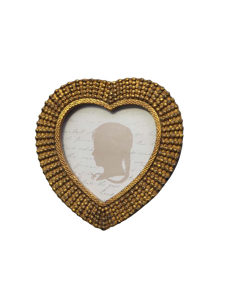 Small heart shape photo frame (7x7) - 2