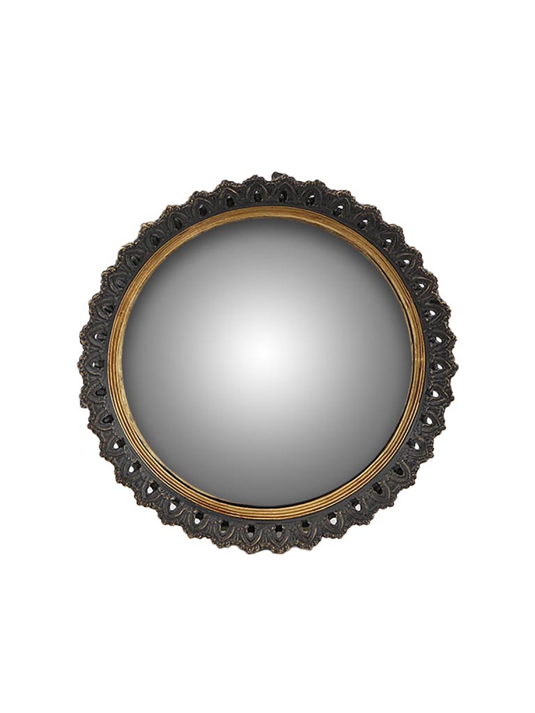 Round tray with convex mirror - 2