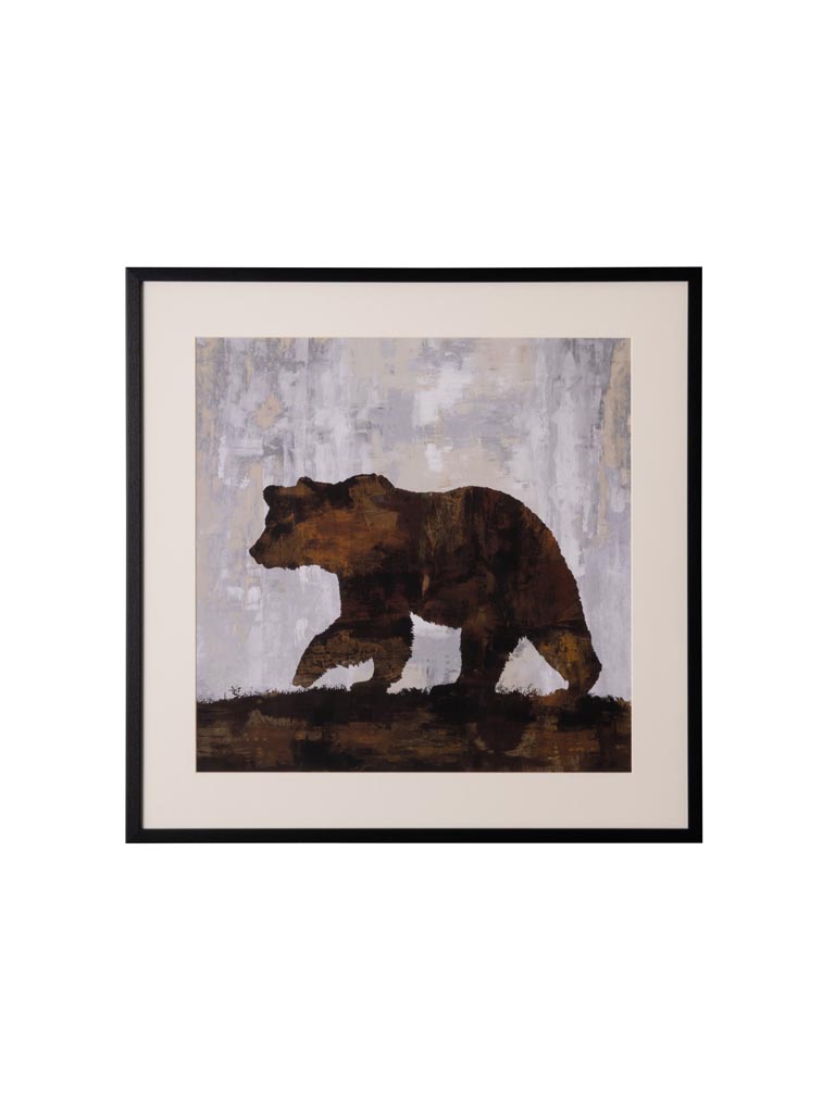 Frame with bear shape - 2