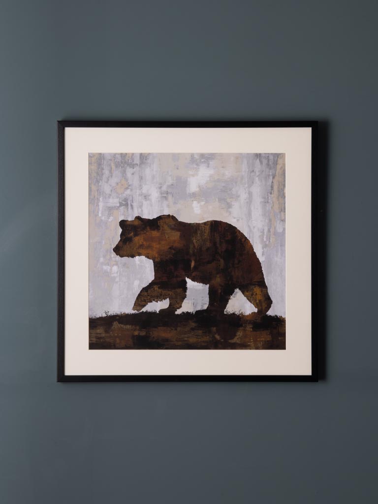 Frame with bear shape - 1