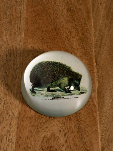 Hedghog paperweight 10cm