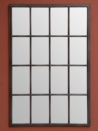 Iron checkered mirror