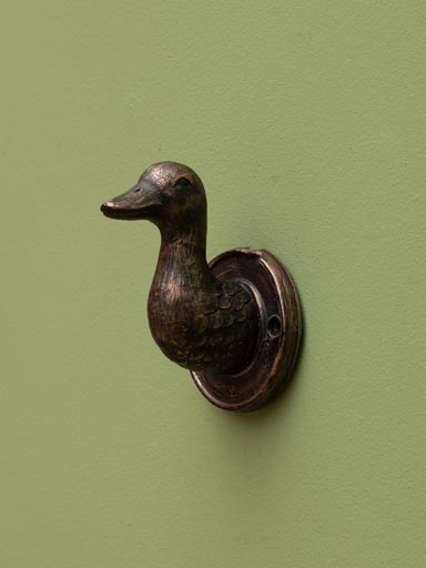 Resin duck head hook