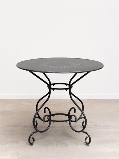 Iron table Isaure