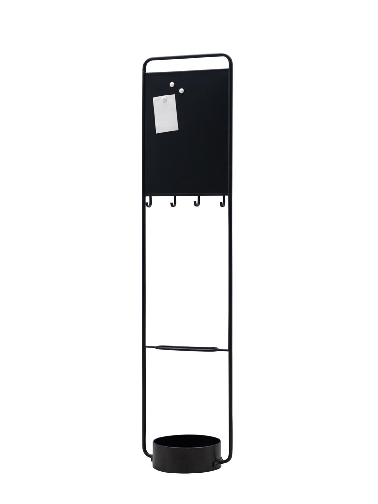 Standing blackboard with magnets and hooks - 2