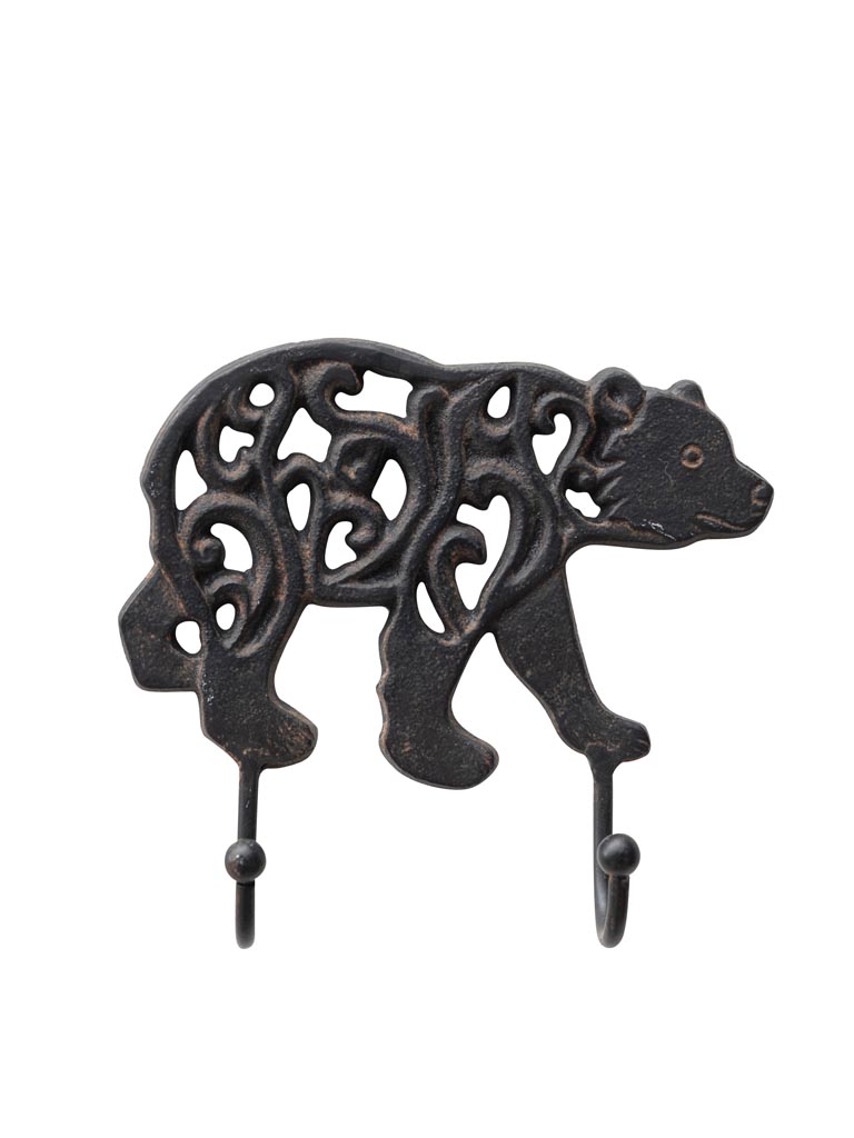 Iron bear with 2 hooks - 2