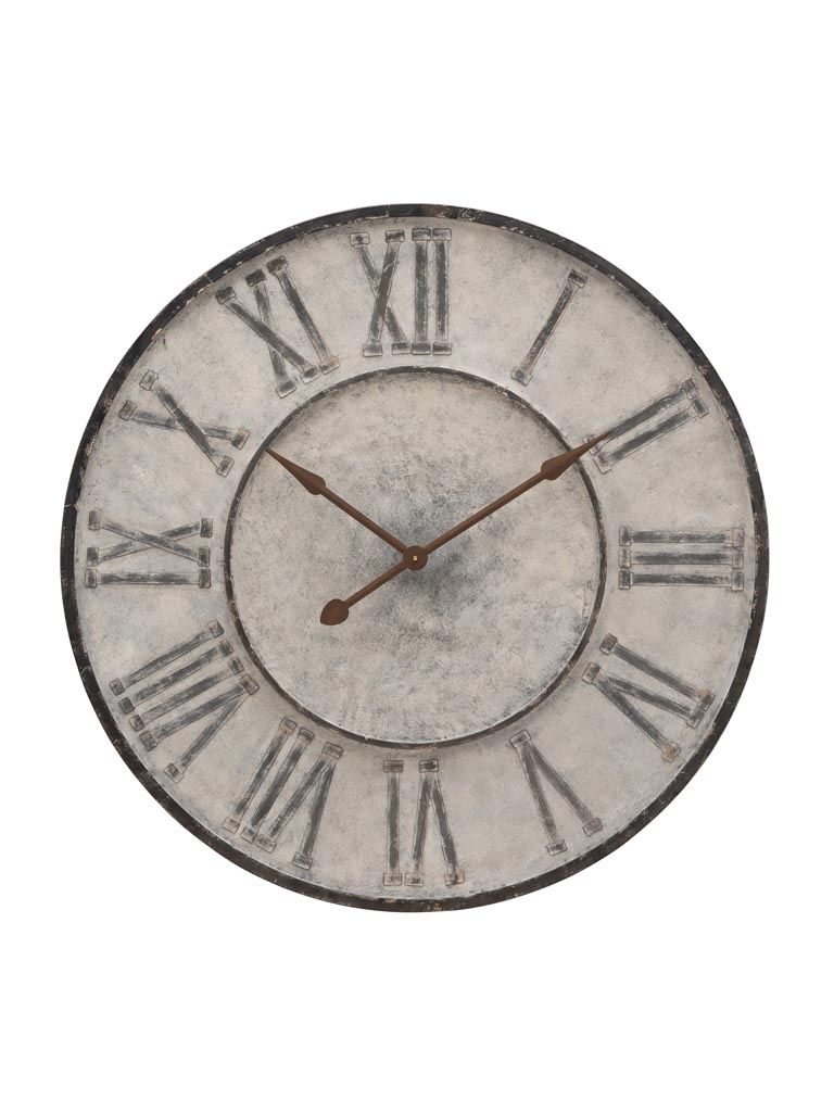 Grande horloge chiffres romains - 2