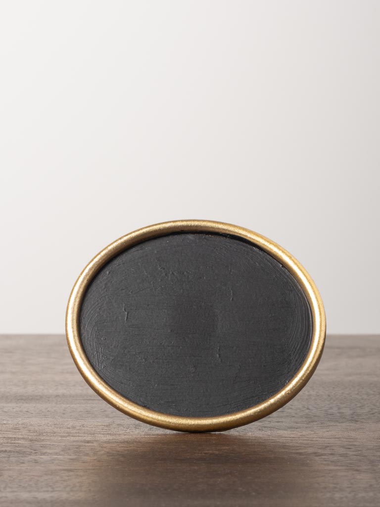 Black & gold knob - 3