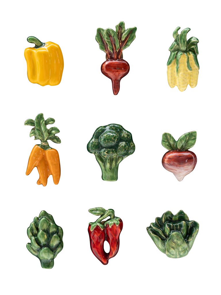 Vegetable magnet x 9 - 2