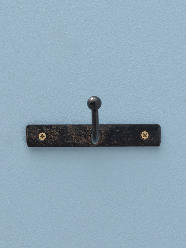 Black hook on iron board - 1