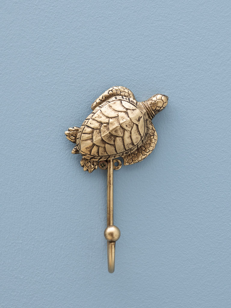 Golden turtle hook - 1