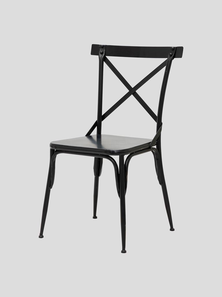Chaise noire Alto - 1