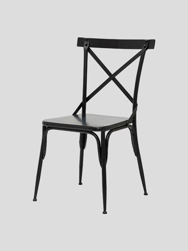 Chaise noire Alto