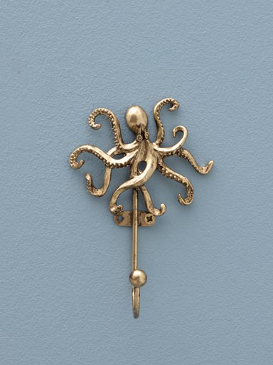 Golden octopus hook