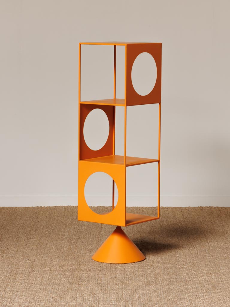 Etagère pivotante orange Billie - 1