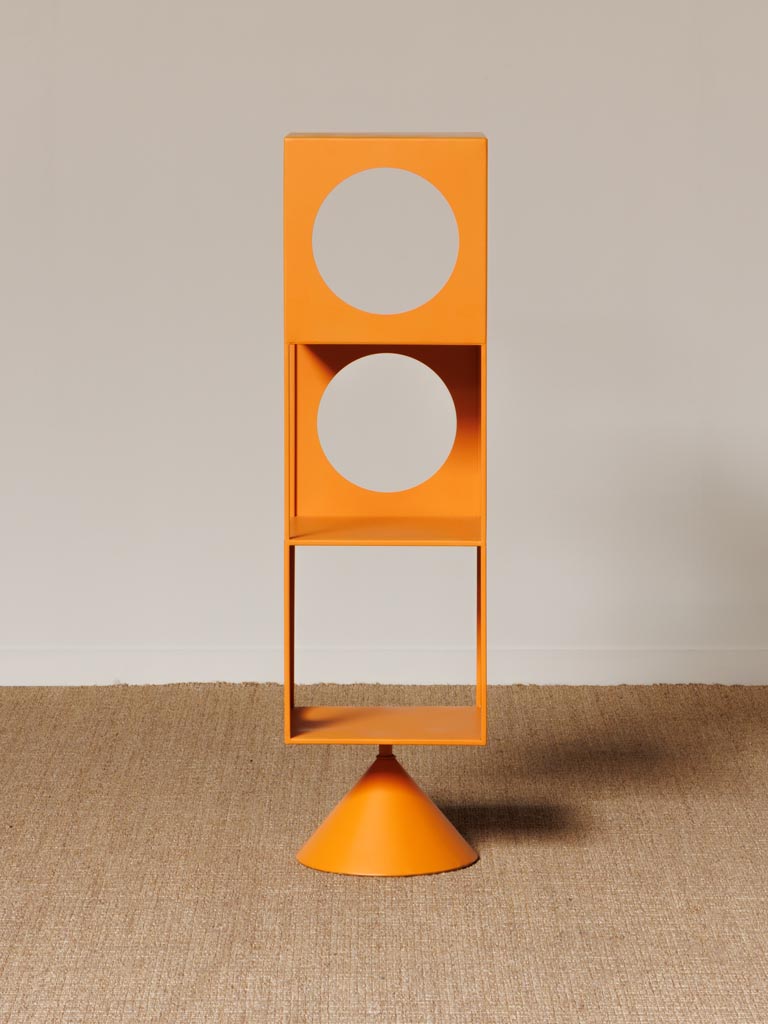 Etagère pivotante orange Billie - 3