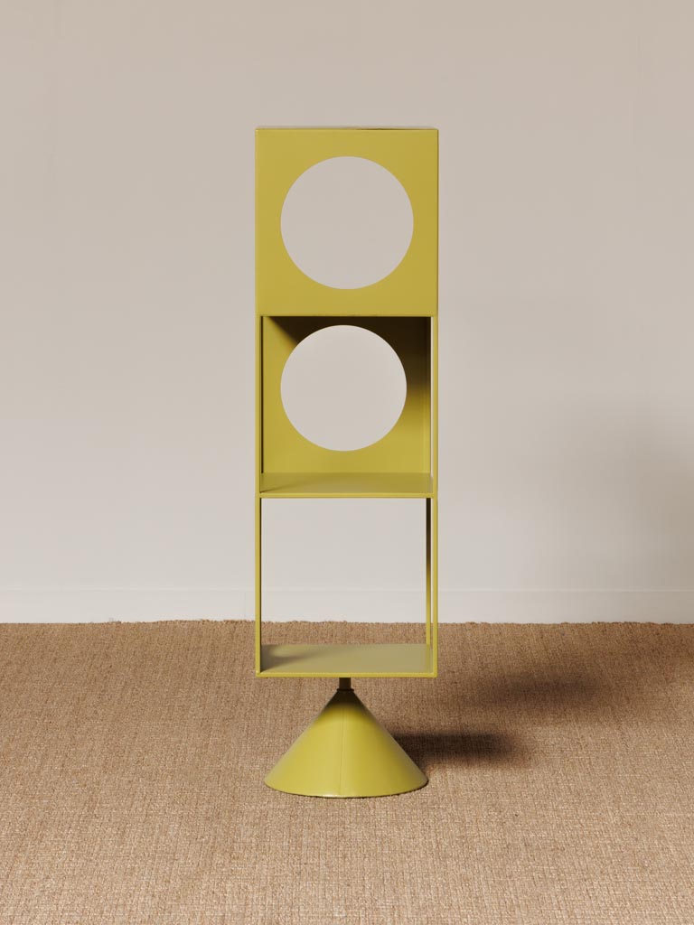 Green swivelling shelf Billie - 3