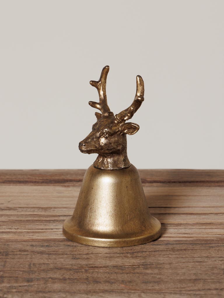 Golden deer bell - 1