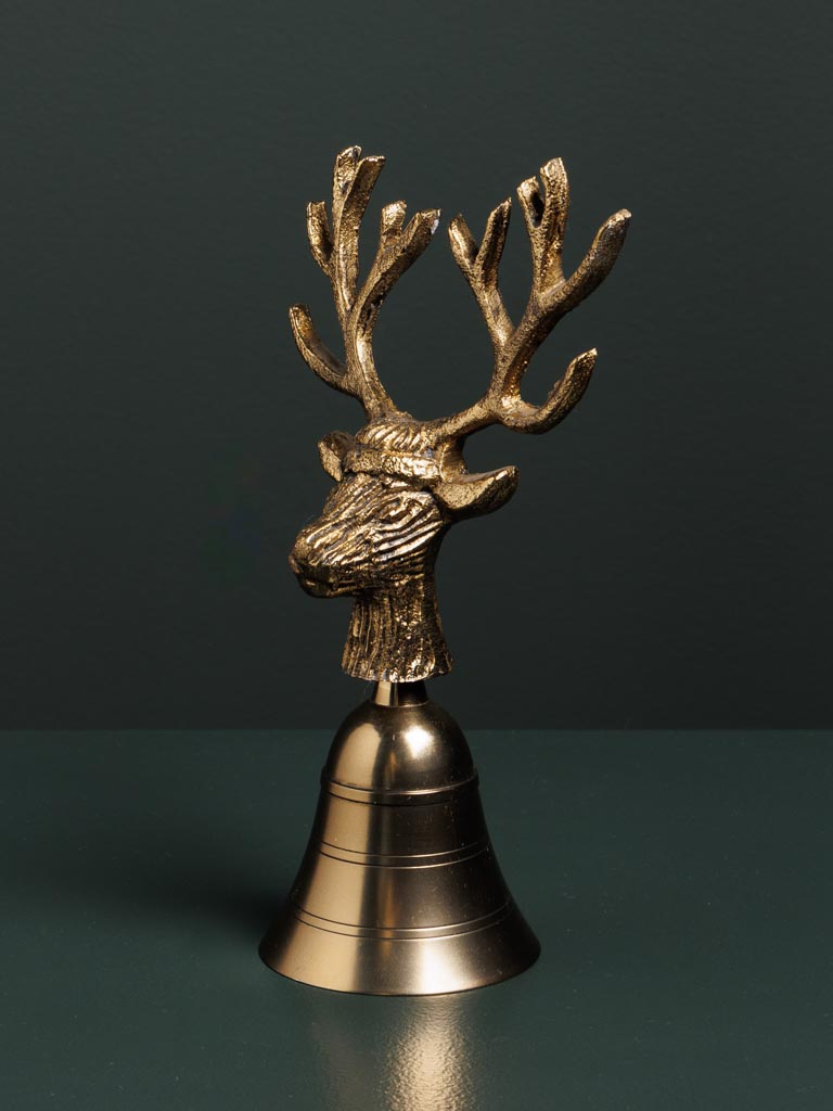 Golden deer bell - 3