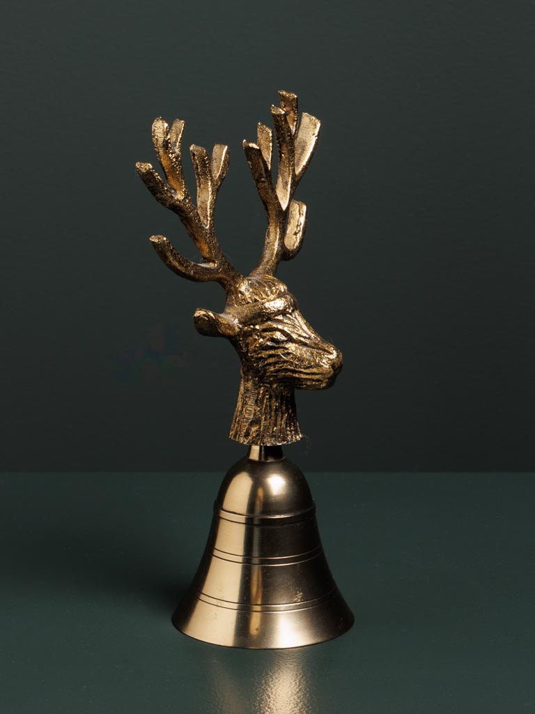 Golden deer bell - 5