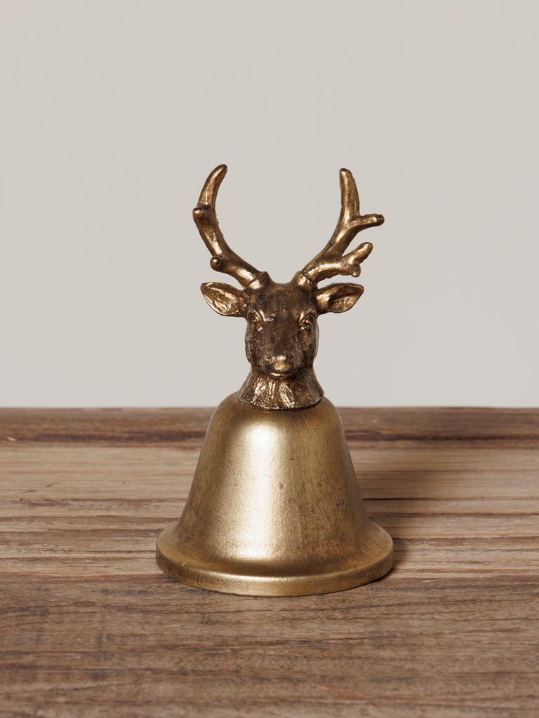 Golden deer bell - 4