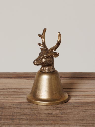 Golden deer bell
