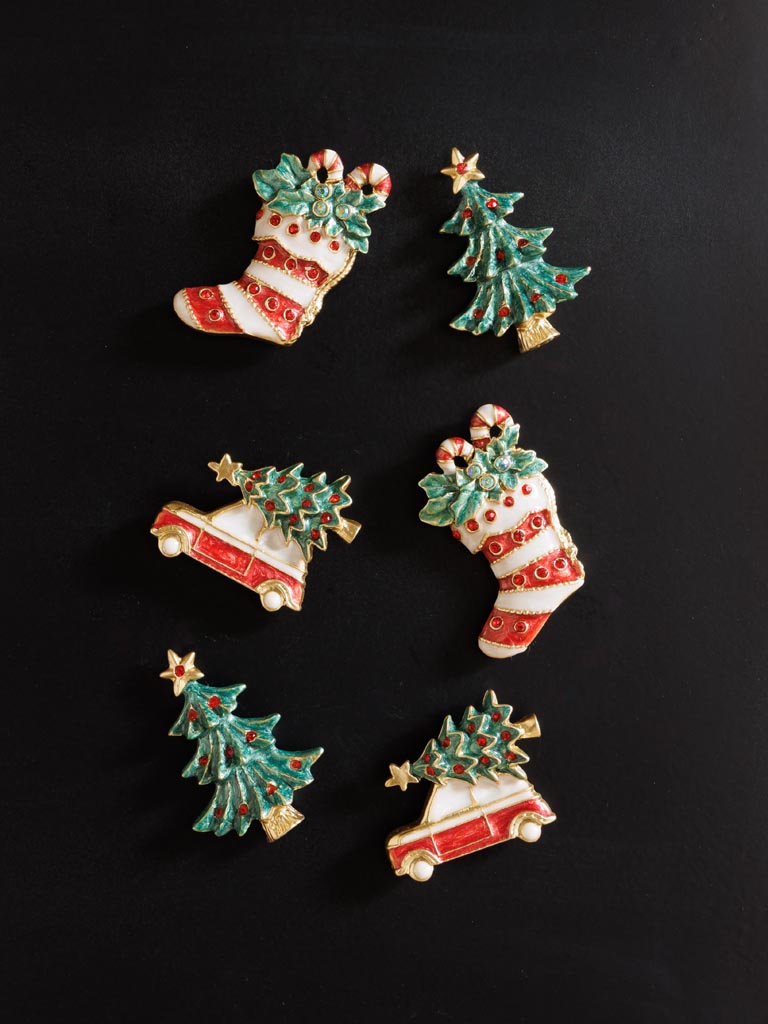 S/6 xmas magnets - 3