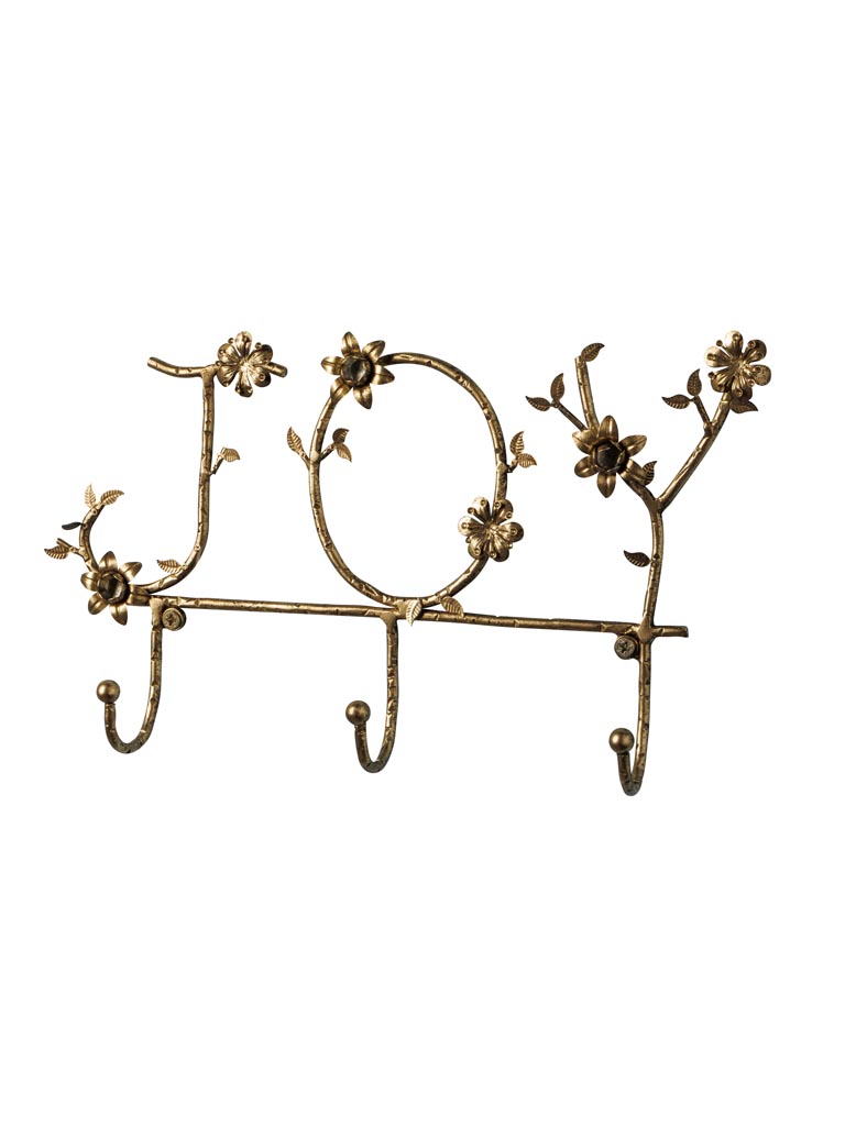 Wall coat rack with flowers Joy - 2