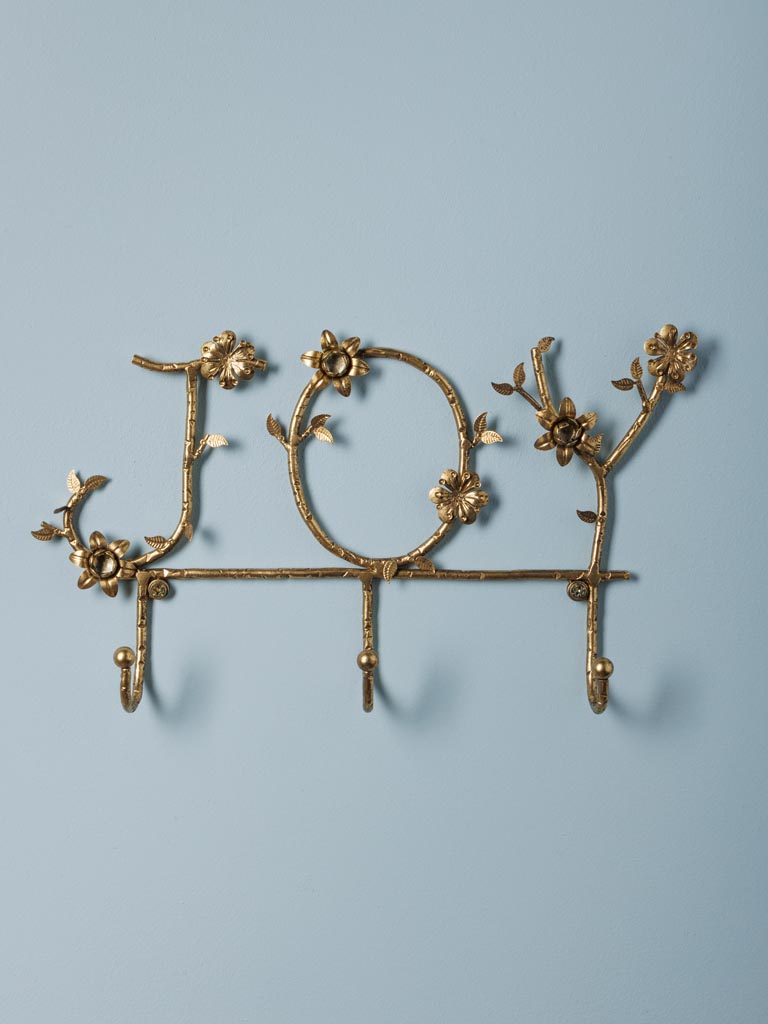 Wall coat rack with flowers Joy - 1