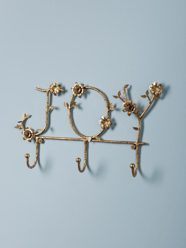 Wall coat rack with flowers Joy - 3