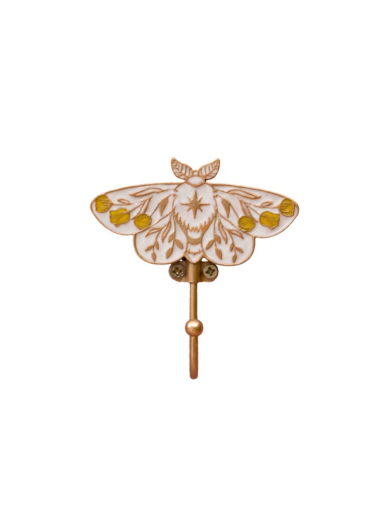 Crochet papillon blanc - 2