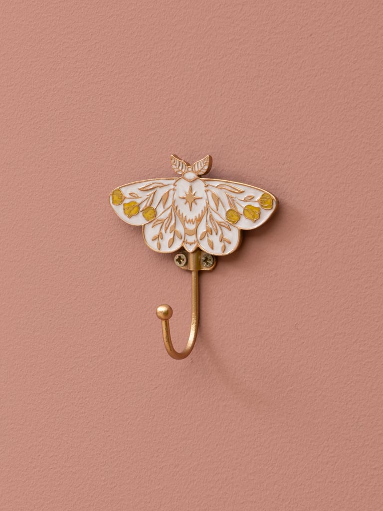 Crochet papillon blanc - 3