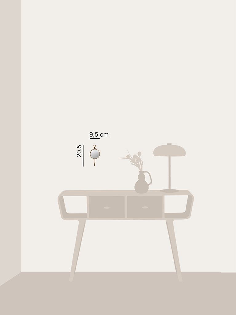 Mirror and hook small rabbit - 3