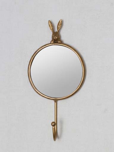 Hook w/mirror "Lapin".