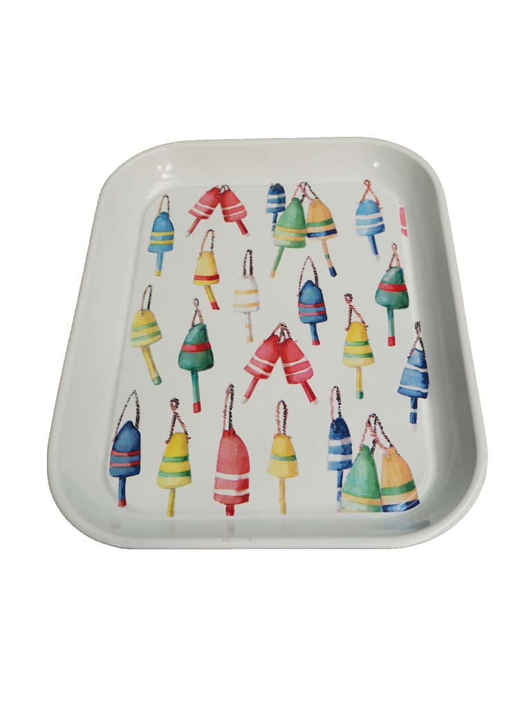 Enamel tray with floats - 2