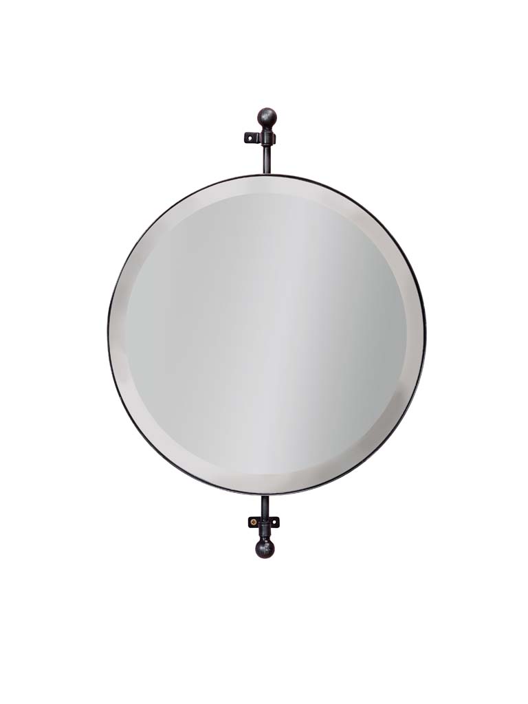 Round pivoting mirror - 2